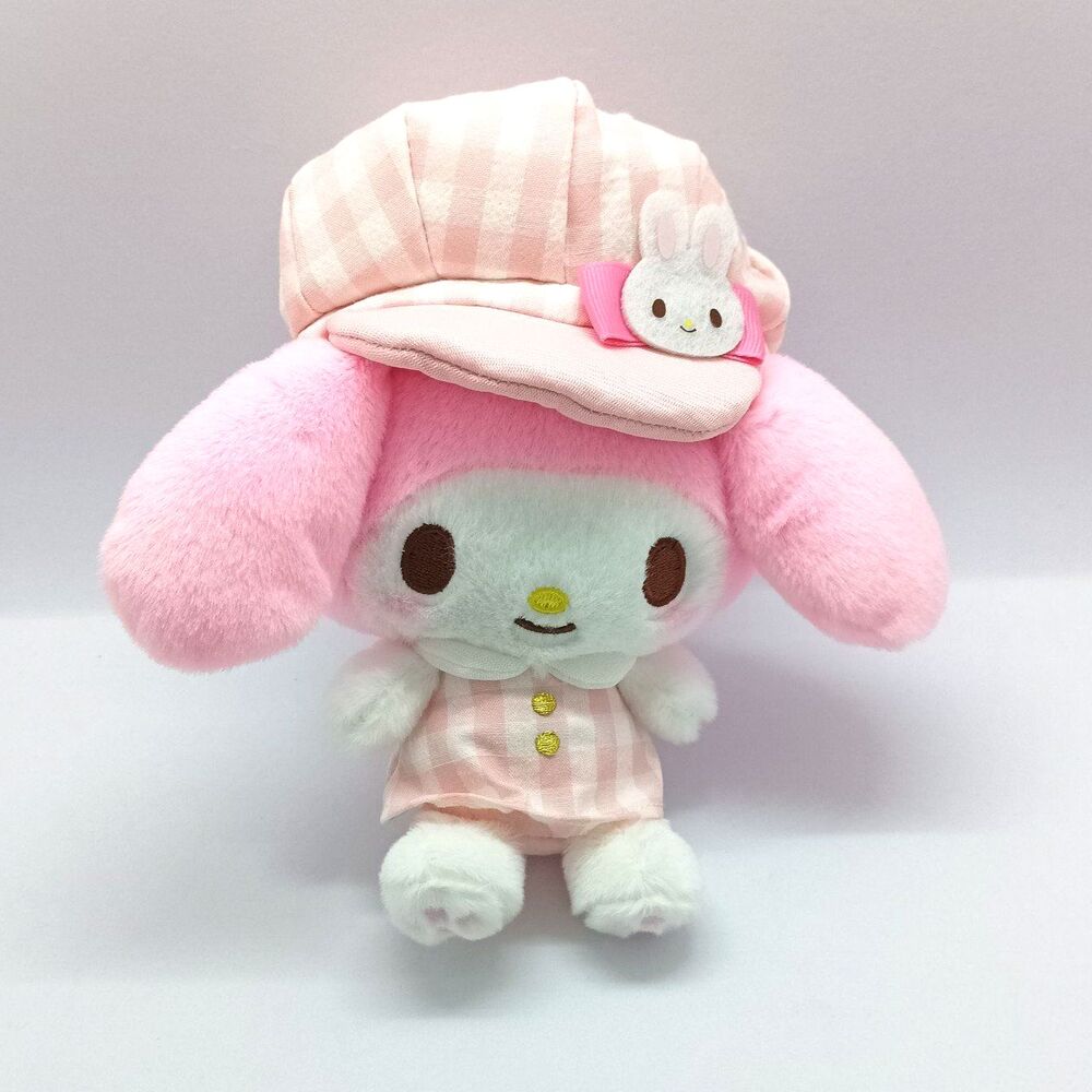 My melody sanrio mascot plush keychain